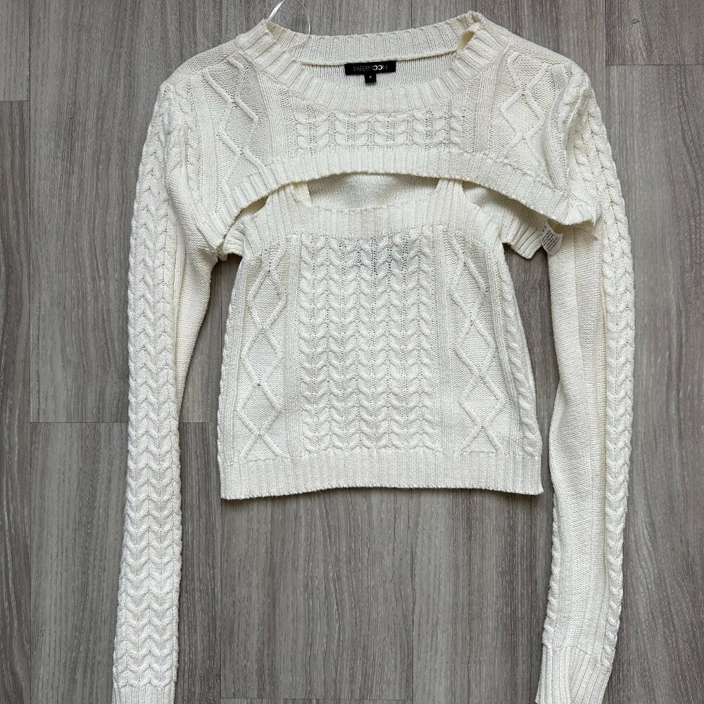 PAPERMOON Two-Piece Sweater Set Small